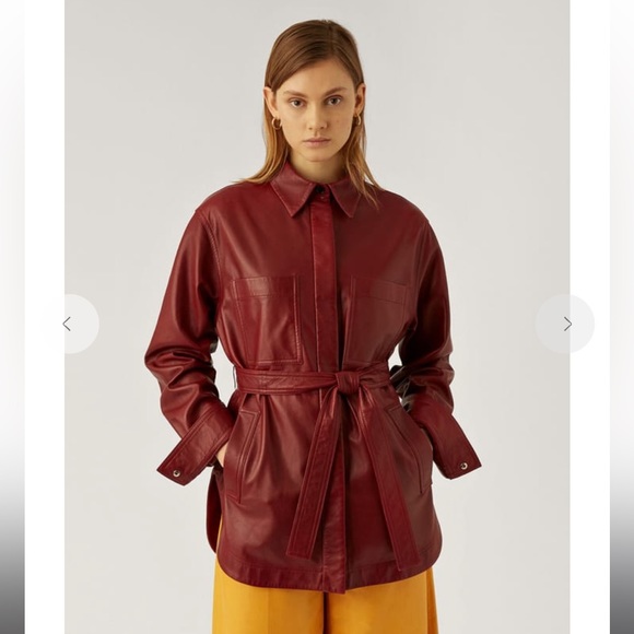 JOSEPH Jent Leather Jacket - Picture 6 of 9